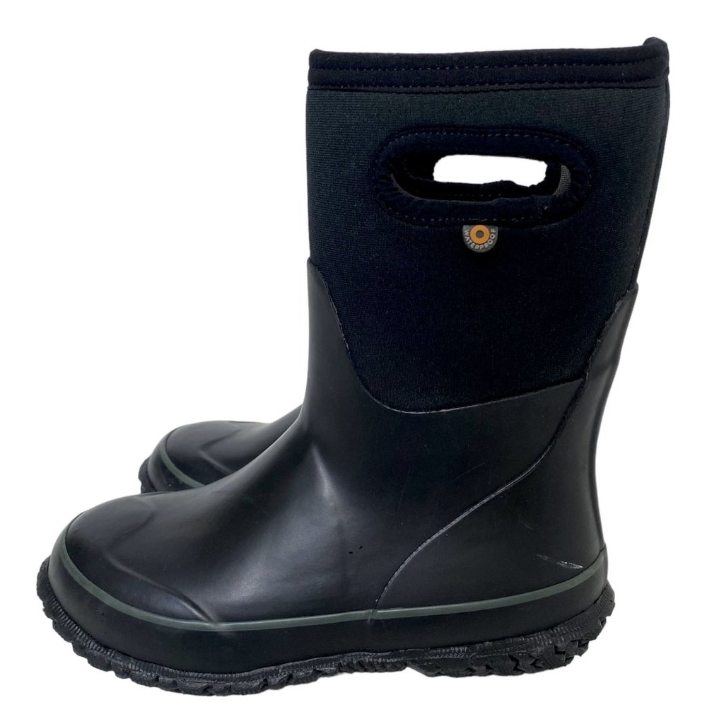 Bogs Black Kids Rain & Snow Boots